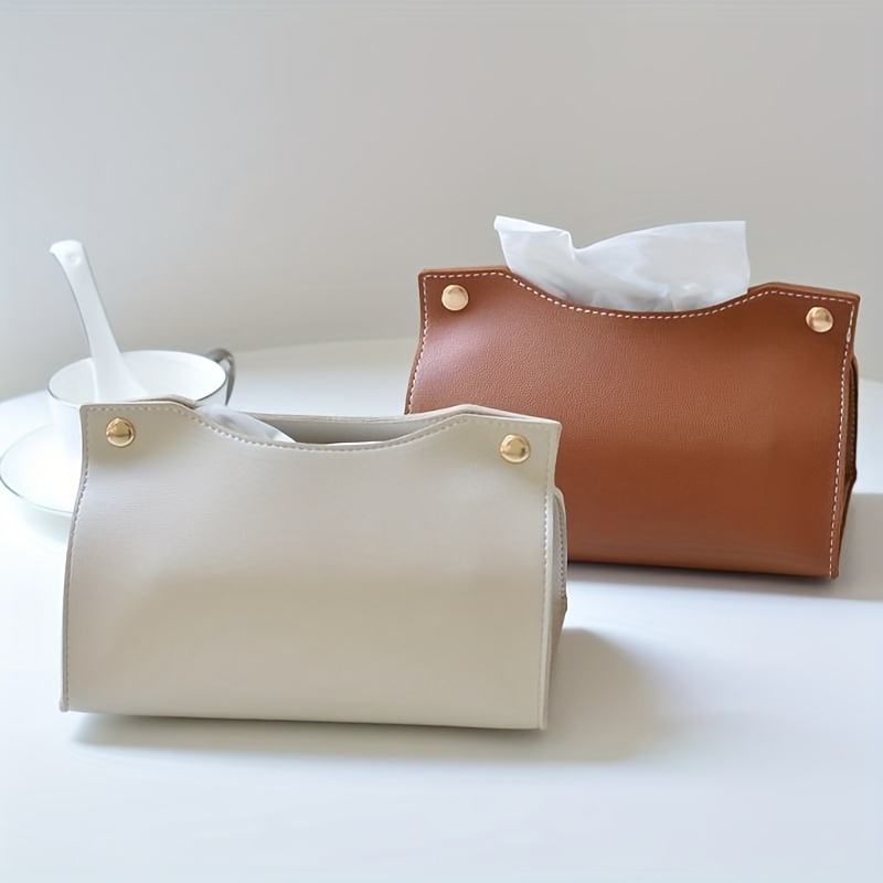 Luxury Bags For School - Personalized Customized Light Luxury Leather Tissue