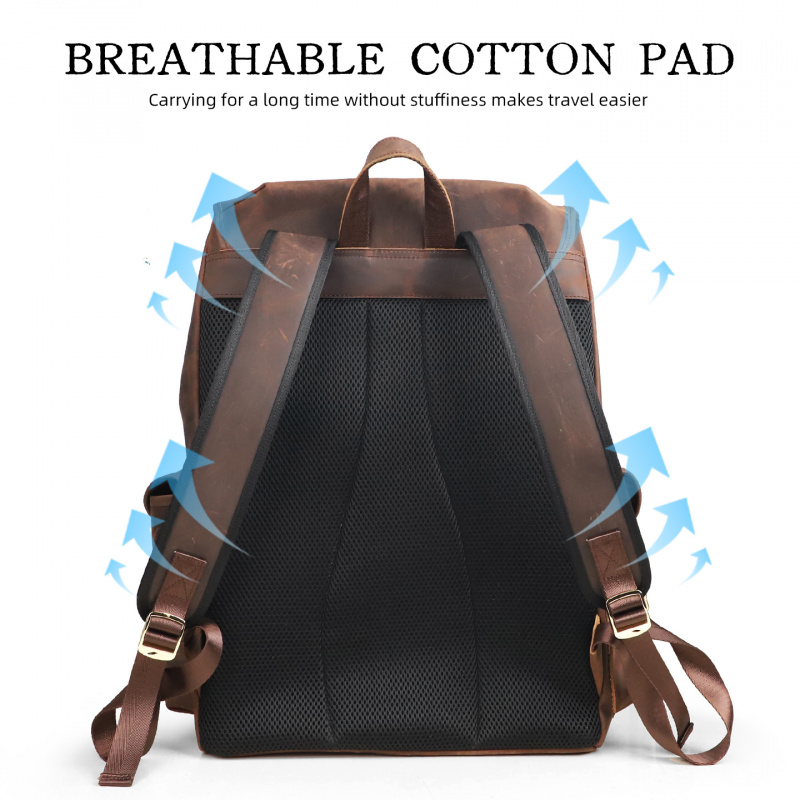New Arrivals Leather Backpack  - огляд і ціна Luxury Bags For School