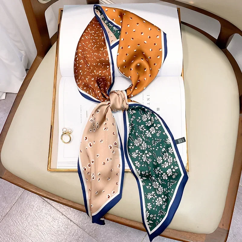 Design Print Skinny Scarf Plai - огляд і ціна Luxury Bags Expensive