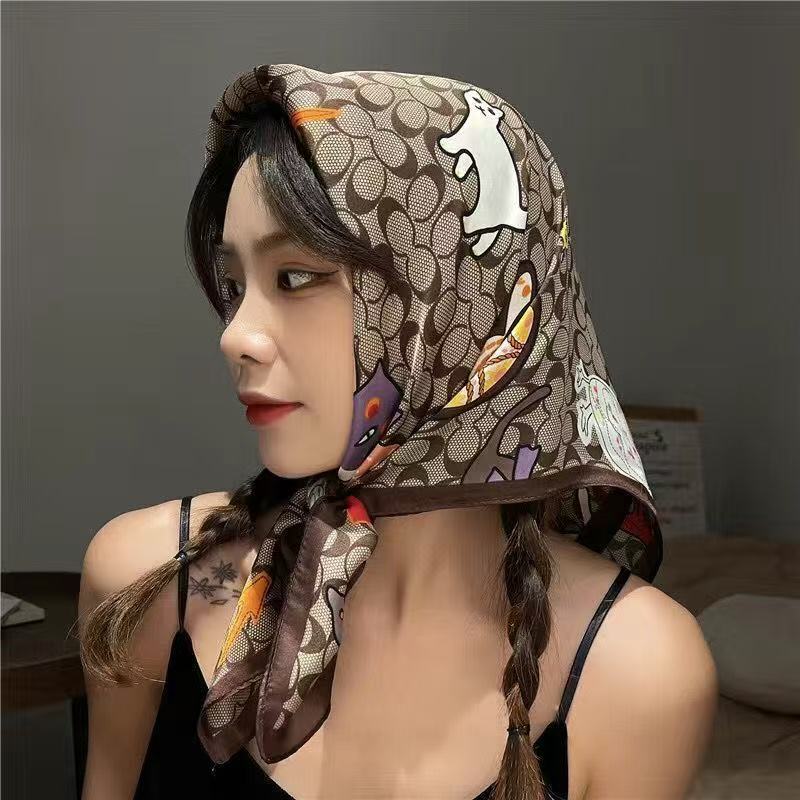 New Silk Square Scarf Women Lu - огляд і ціна Luxury Bags Online