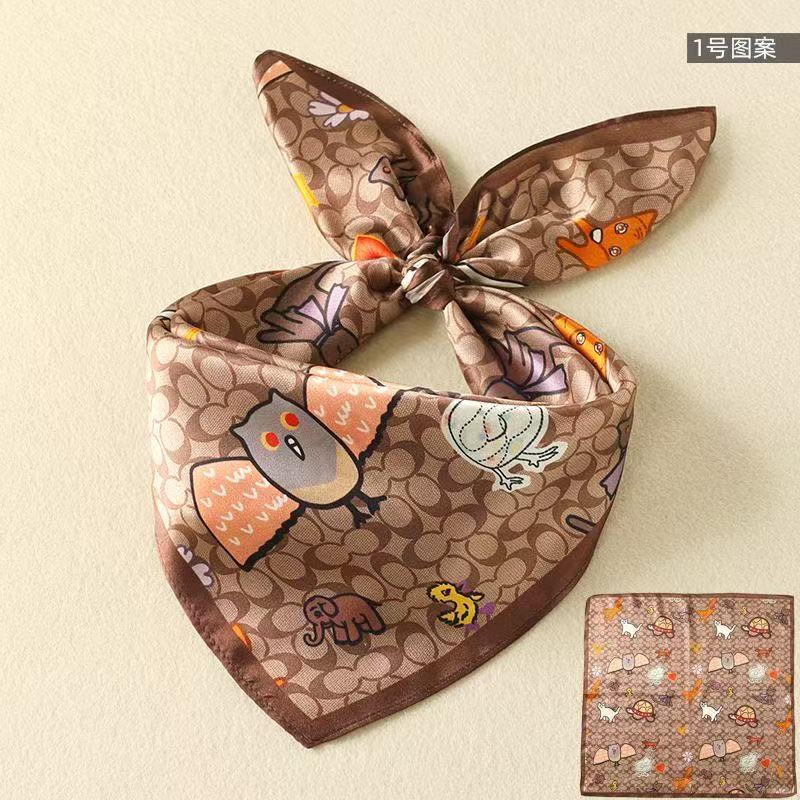 New Silk Square Scarf Women Lu - огляд і ціна Luxury Bags Online