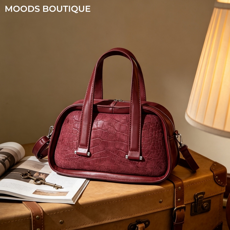 Retro Crocodile Textured Mini  - огляд і ціна Luxury Bags Consignment