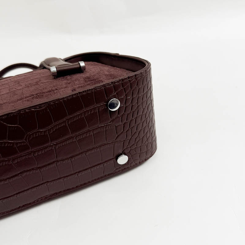Retro Crocodile Textured Mini  - огляд і ціна Luxury Bags Consignment