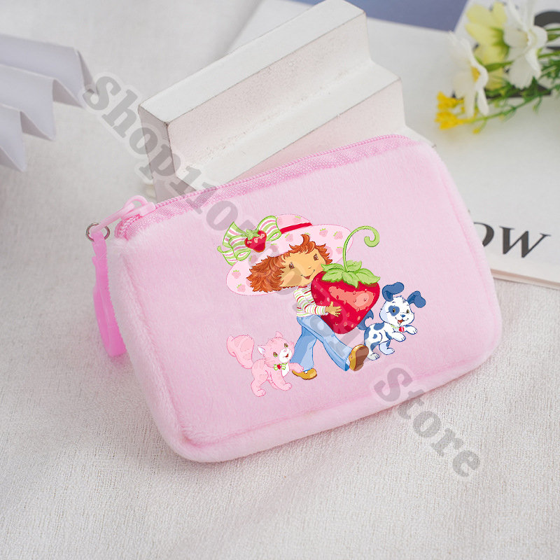 Children Anime Plush Coin Purs - огляд і ціна Accordion Wallet Zip