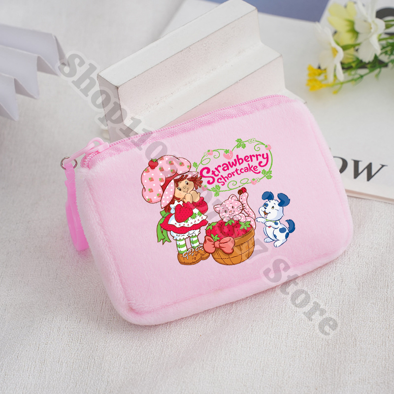 Children Anime Plush Coin Purs - огляд і ціна Accordion Wallet Zip