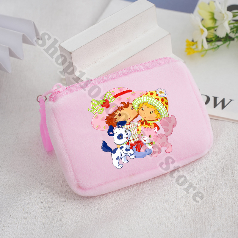 Children Anime Plush Coin Purs - огляд і ціна Accordion Wallet Zip