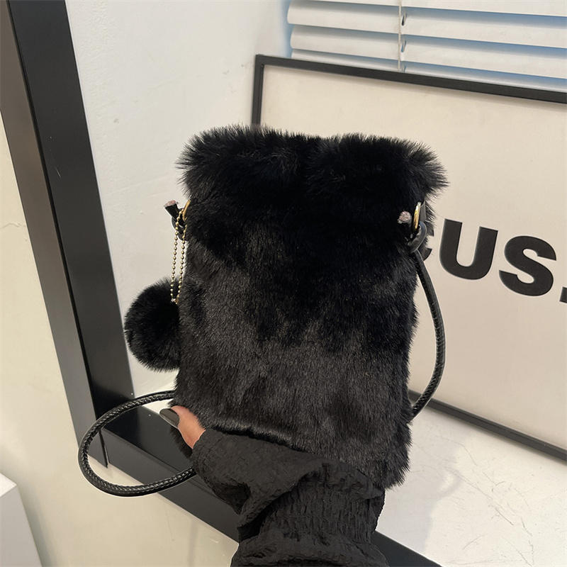 Plush Phone Bag Autumn and Win - огляд і ціна Accordion Wallet Zip