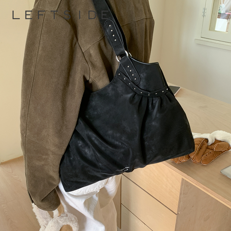 LEFTSIDE Women Retro Solid Col - огляд і ціна Luxury Bags Trend 2025