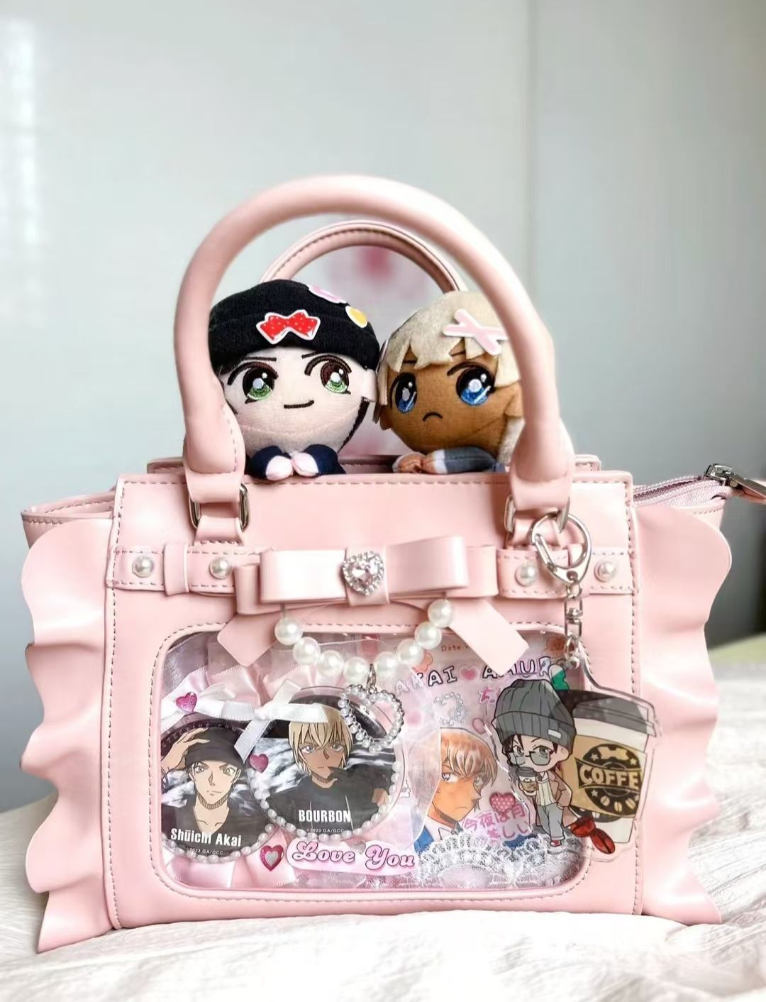 Harajuku Square Pink Ita Bag W - огляд і ціна Accordion Wallet Zip